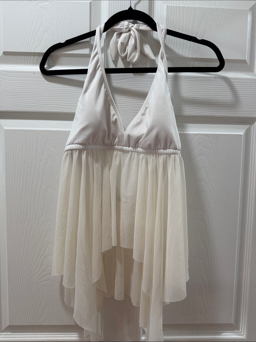 VENUS Sheer Halter Babydoll Chemise - Cream only worn twice in excellent cond